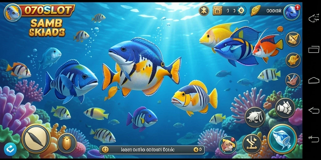 Screenshot gameplay Tembak Ikan dari 070SLOT yang seru.