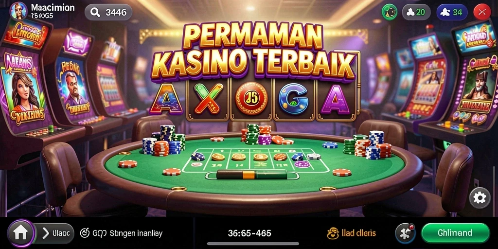 Gameplay kasino yang menarik dan mendebarkan dari 3446.