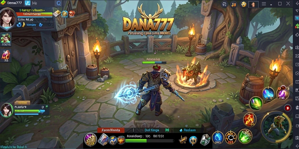 Gameplay DANA777 yang menakjubkan dalam dunia MMORPG.