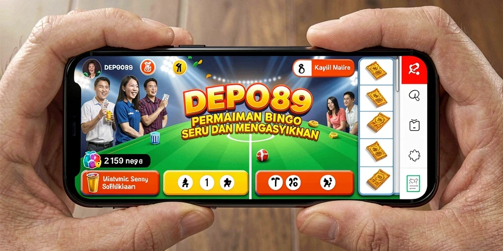 Tampilan gameplay DEPO89 dengan keseruan permainan Bingo.