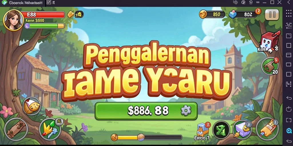 Tampilan gameplay E88 yang menarik dalam genre Idle.