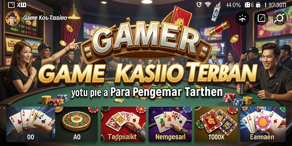 Tampilan gameplay GAMERP yang mendebarkan dan penuh warna.