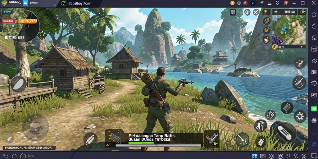Tampilan gameplay GOGO77 yang mengesankan dalam dunia Open World.