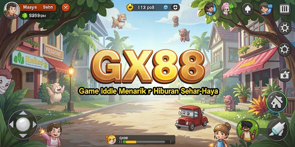Gameplay GX88 yang seru dan menyenangkan.