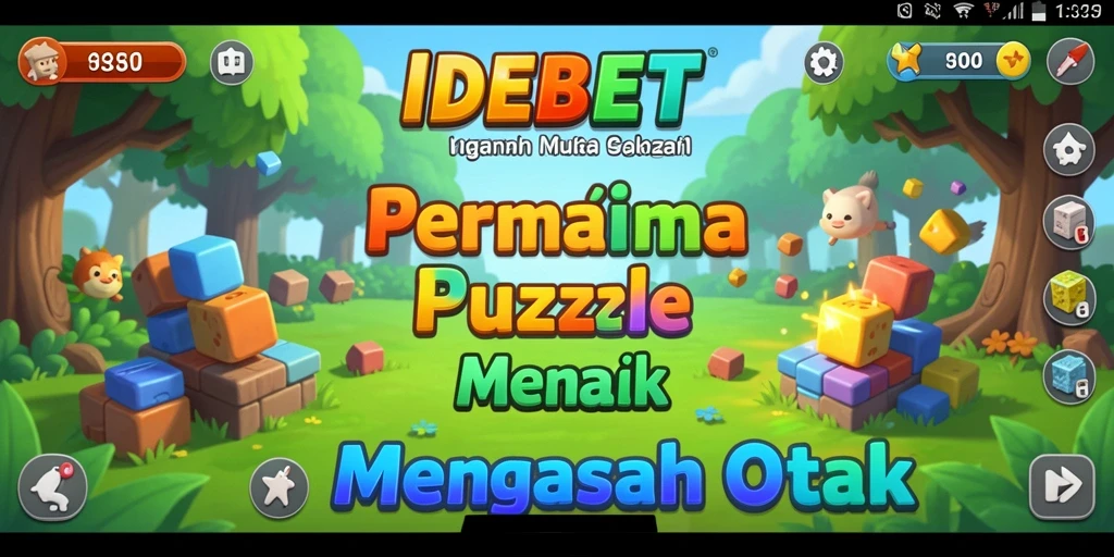 Tampilan gameplay menantang di IDEBET yang penuh warna dan interaktif.
