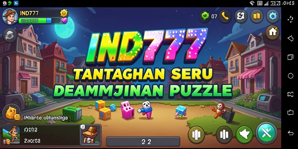 Tampilan gameplay seru dalam kompetisi teka-teki Puzzle.