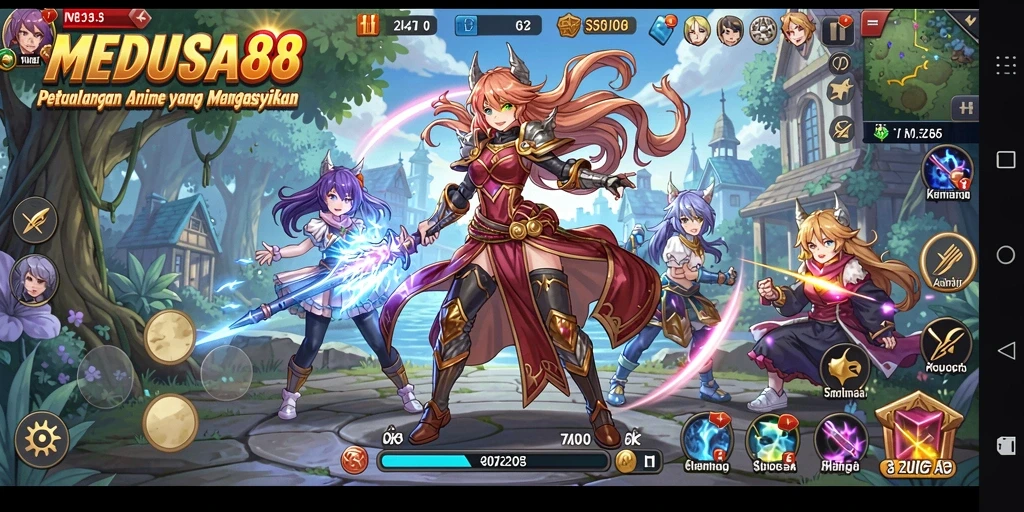 Tampilan menarik dari gameplay MEDUSA88 yang penuh aksi.