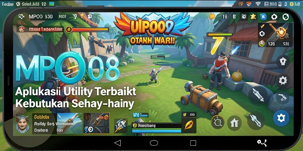 Screenshot MPO08 menampilkan antarmuka yang intuitif dengan fitur utility terbaru.