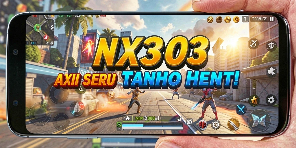 Gameplay NX303 yang penuh aksi dan mendebarkan.
