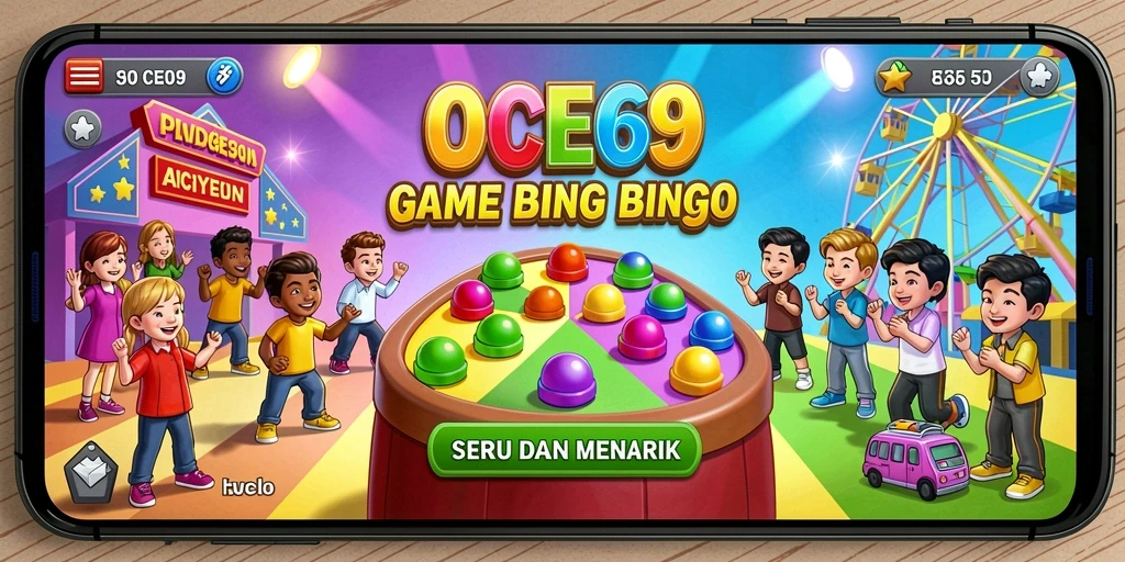 Tampilan menarik dan seru dari gameplay Bingo OCE69.