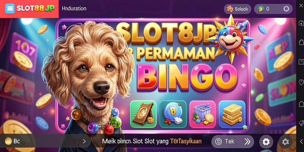 Tangkapan layar gameplay Bingo di SLOT88JP yang menarik.