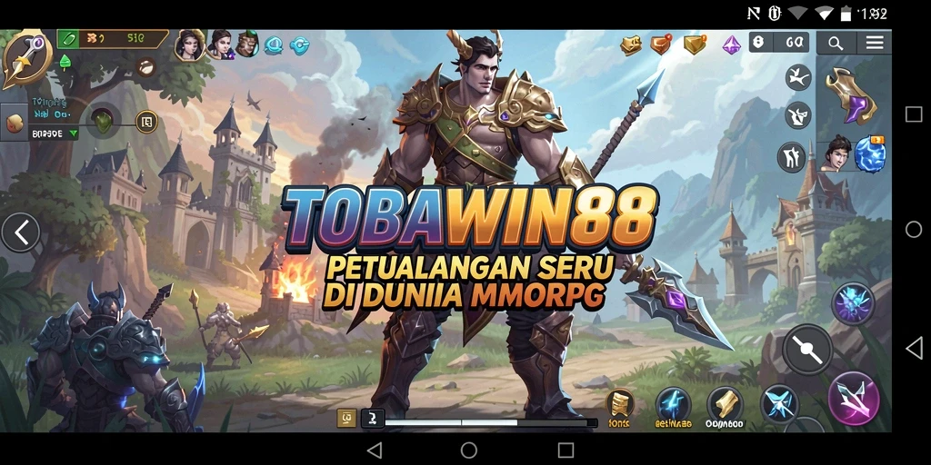 Gameplay TOBAWIN88 yang menarik dan penuh aksi di dunia MMORPG.