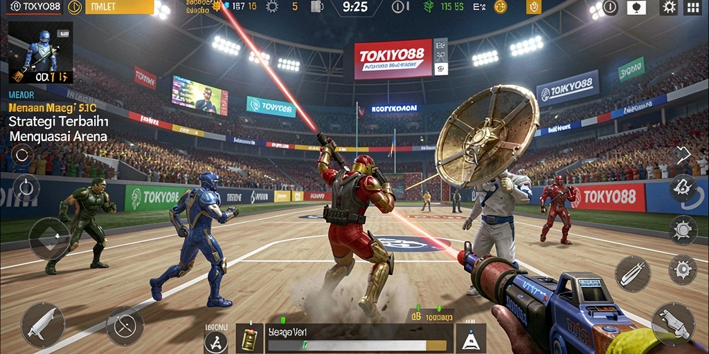 Tampilan menarik dari gameplay strategis TOKYO88 yang menantang.