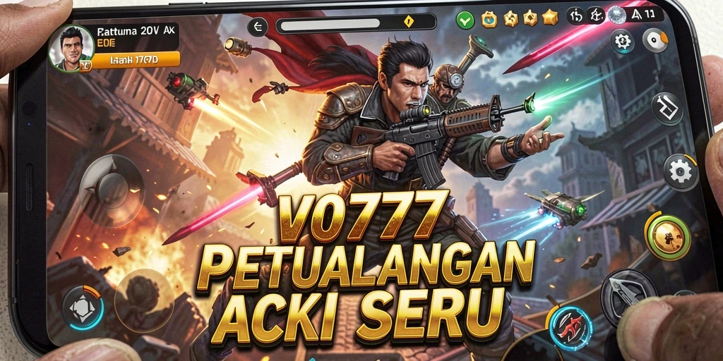 Screenshot utama VO777, menunjukkan aksi pertarungan yang mendebarkan.