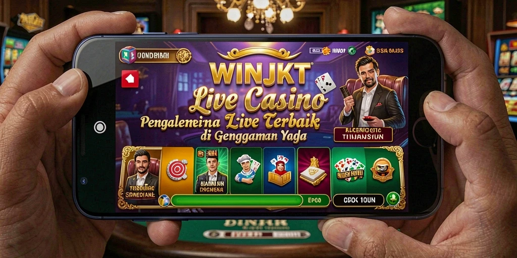 Tampilan gameplay Live Casino yang menarik dan interaktif.