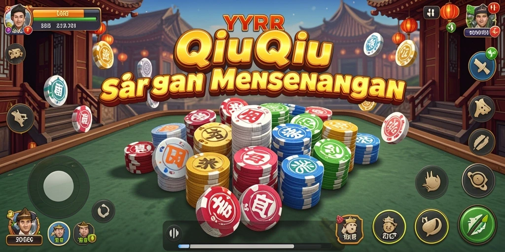 Tampilan gameplay QiuQiu yang menarik dan menantang.